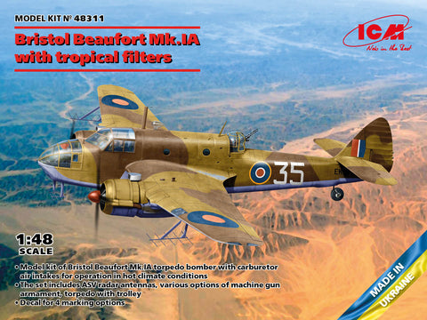 Bristol Beaufort Mk.IA (1/48)