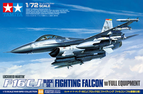 F-16CJ Fighting Falcon w/Full Equipment (1/72)