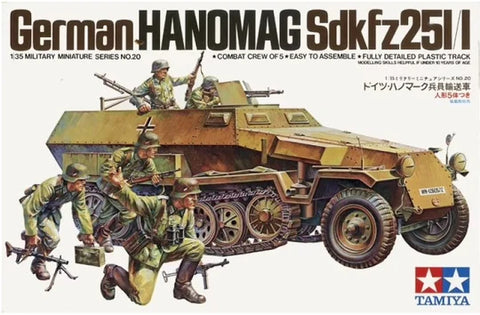 German HANOMAG Sd.Kfz. 251/1 (1/35)