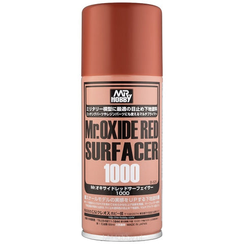 Mr Surfacer 1000 Spray Can (Oxide Red)) 170ml