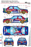 BMW M3 (E30) Lease Plan / Castrol - Waterloo Motors - Belgian Procar 1993 (1/24 decals)