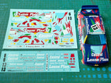 BMW M3 (E30) Lease Plan / Castrol - Waterloo Motors - Belgian Procar 1993 (1/24 decals)