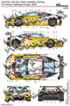 Audi R8 LMS Evo Team Sainteloc Racing- GT World Challenge Europe 2020  (1/24 decals)