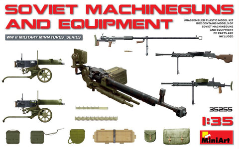 Soviet Machine guns & Equipment WW2 (1/35)