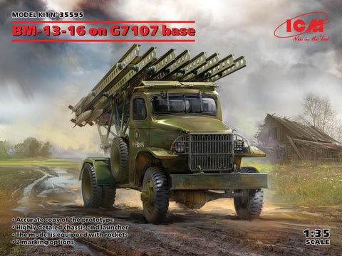 BM-13-16 on G7107 chassis, WWII MLRS (1/35)