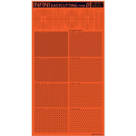 INFINI Easy Cutting Type D (45 / 60 Degrees) - Pegasus Hobby Supplies