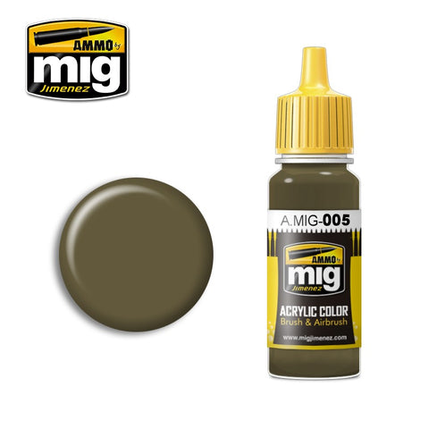 RAL 7008 Graugrün (17ml) - Pegasus Hobby Supplies