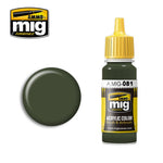 US Olive Drab [Vietnam Era] (FS 24087) (17ml) - Pegasus Hobby Supplies