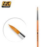 Synthetic Paint Brush - Round (6) - Pegasus Hobby Supplies