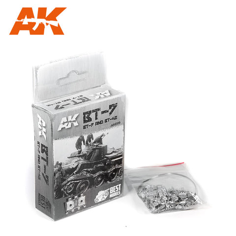 Metal Tracks : BT-7 & BT-42 [Unassembled] - Pegasus Hobby Supplies