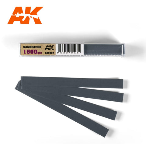 Sandpaper - 1500 grit [WET] (50 Strips)