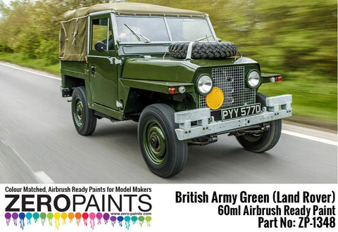 Zero Paints : British Army Green (Land Rovers) Paint 60ml