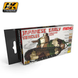 Japanese Early Vehicle Camouflage Colors (MENG) - Pegasus Hobby Supplies