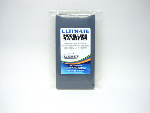 Ultimate Customisable Sanding Sheets - 400 - Pegasus Hobby Supplies