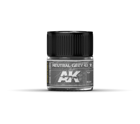 Real Colors - Neutral Grey 43 (10ml) - Pegasus Hobby Supplies