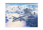 Shigeo Koike ART PRINT: Lockheed Model 049 Constellation