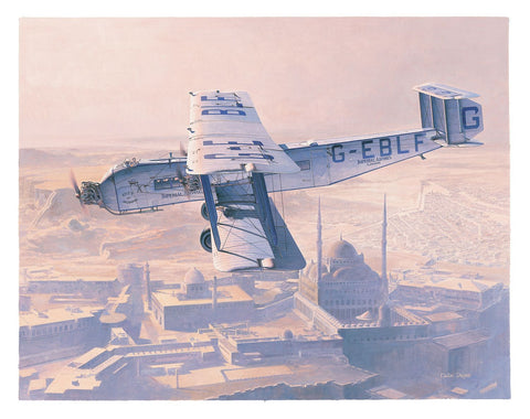 Shigeo Koike ART PRINT:  Armstrong Whitworth Argosy