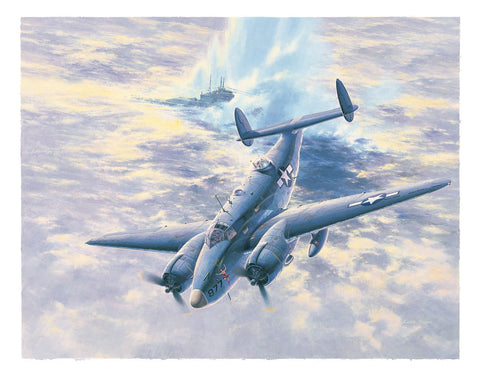 Shigeo Koike ART PRINT:  Lockheed PV-1 Ventura