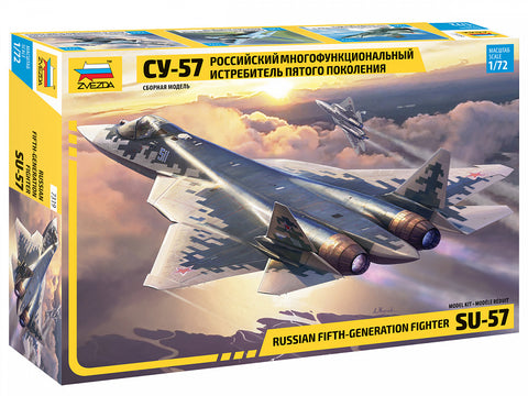 Russian fifth-generation fighter SU-57 (1/72)